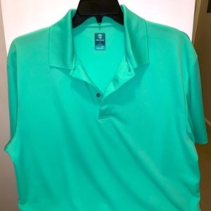 Pro Tour Men's Green Short Sleeve Golf Polo Shirt Size XL Airplay